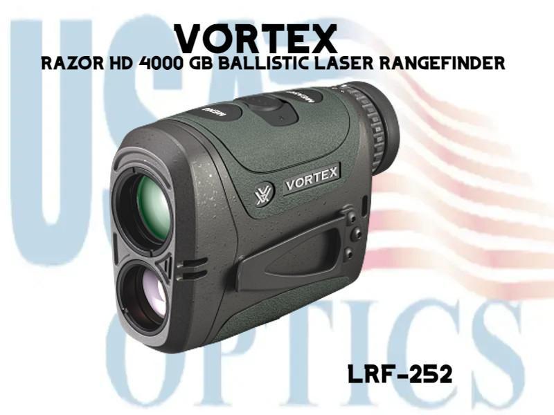VORTEX, LRF-252, RAZOR HD 4000 GB BALLISTIC LASER RANGEFINDER