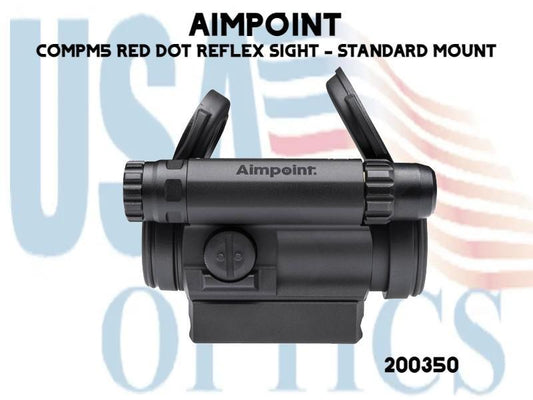 AIMPOINT, 200350, COMPM5 RED DOT REFLEX SIGHT - STANDARD MOUNT