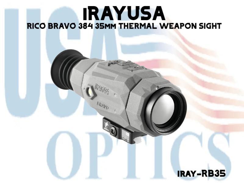iRAYUSA, IRAY-RB35, RICO BRAVO 384 35mm THERMAL WEAPON SIGHT