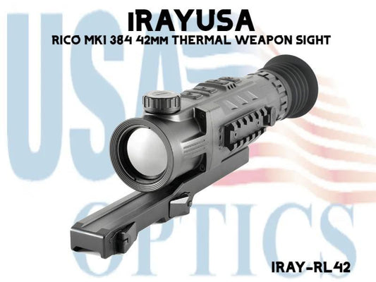 iRAYUSA, IRAY-RL42, RICO MK1 384 42mm THERMAL WEAPON SIGHT