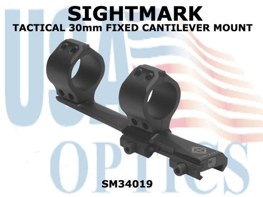 SIGHTMARK, SM34019, TACTICAL 30mm/1in FIXED CANT MT