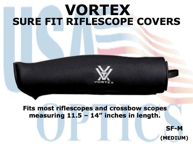 VORTEX, SF-M, SURE FIT RIFLESCOPE COVER - MEDIUM