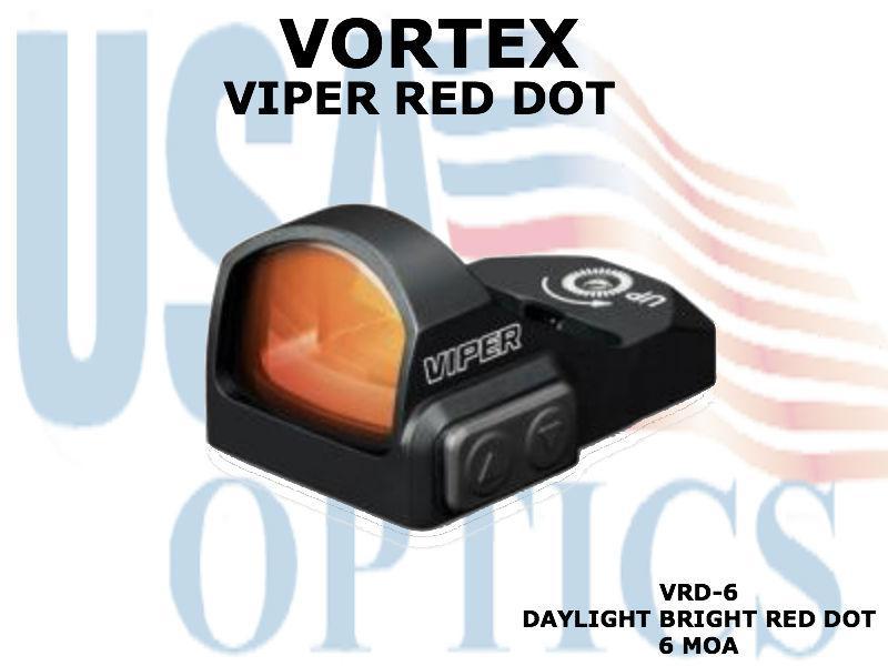 VORTEX, VRD-6,  VIPER RED DOT 6 MOA