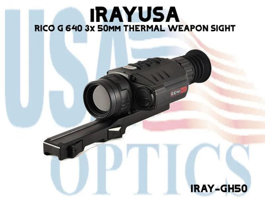 iRAYUSA, IRAY-GH50, RICO G 640 3x 50mm THERMAL WEAPON SIGHT