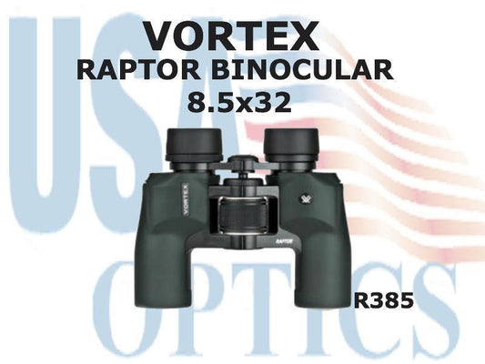 VORTEX, R385, RAPTOR BINOCULARS 8.5x32