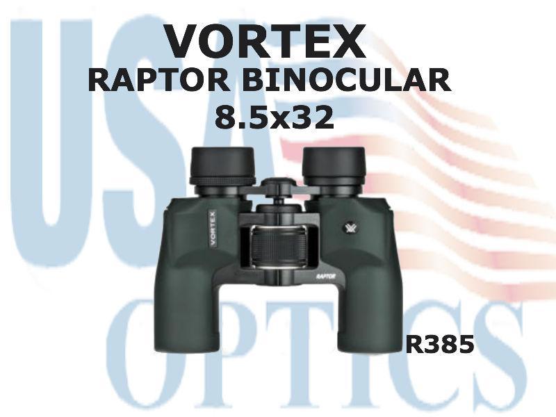 VORTEX, R385, RAPTOR BINOCULARS 8.5x32