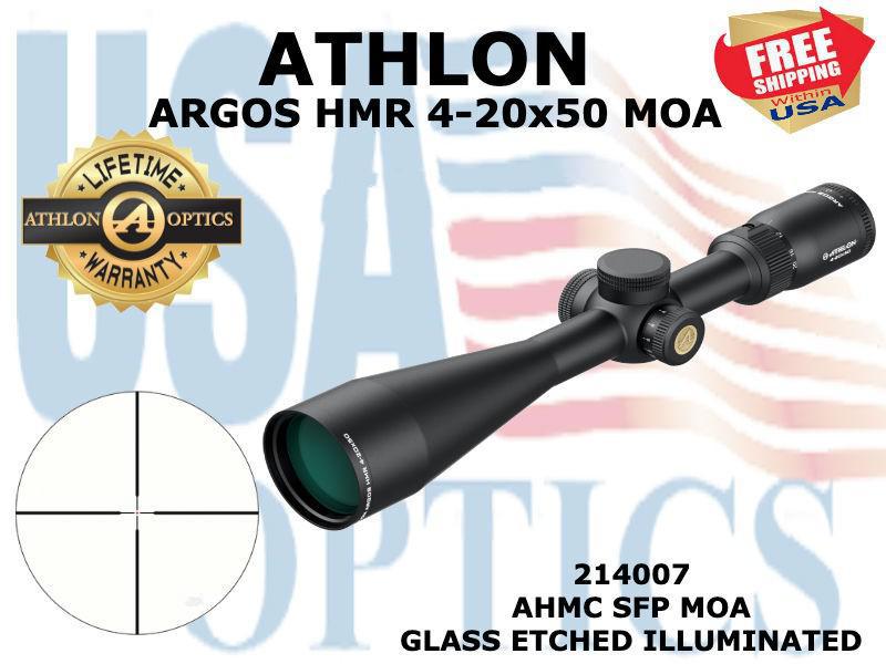 ATHLON, 214007, ARGOS HMR 4-20x50 AHMC SFP MOA