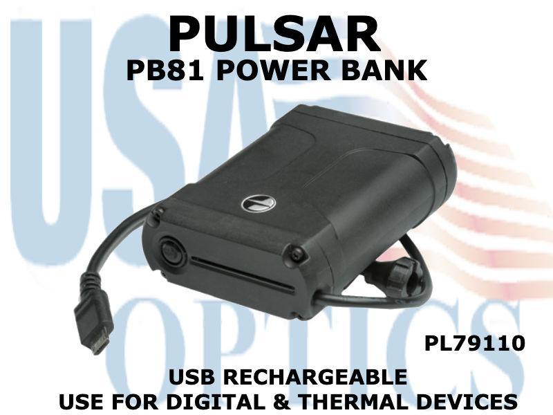 PULSAR, PL79110, PB8I POWER BANK