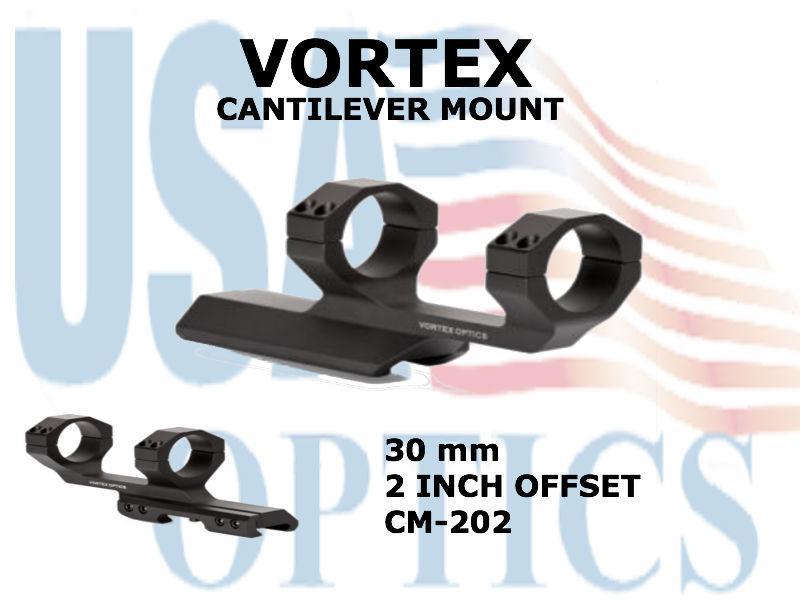 Vortex Cm 202 Cantilever 30mm Mount 2 Offset Usa Optics 