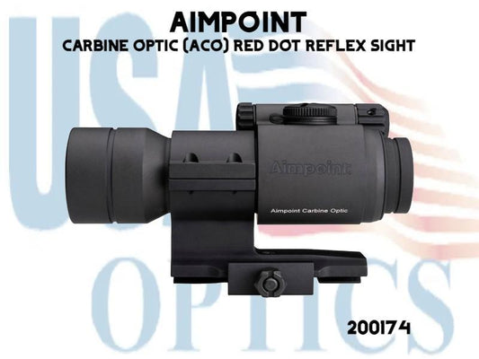 AIMPOINT, 200174, CARBINE OPTIC (ACO) RED DOT REFLEX SIGHT