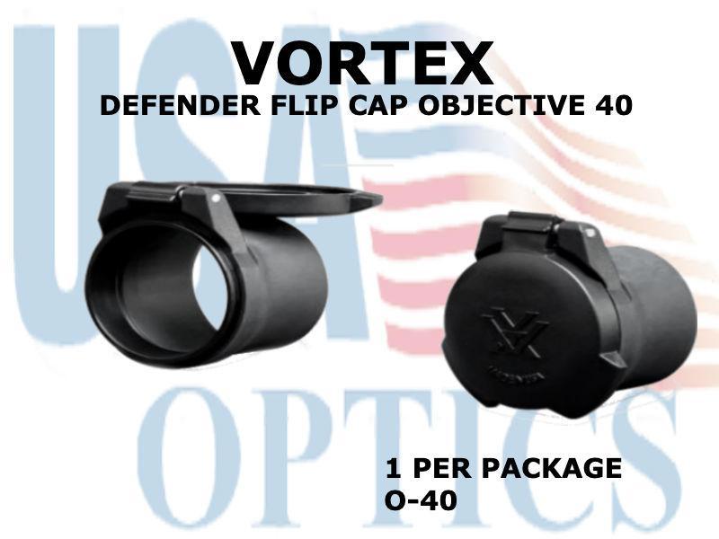 VORTEX, O-40, DEFENDER FLIP CAP, OBJECTIVE 40