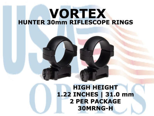 VORTEX, 30MRNG-H, HUNTER 30MM HIGH RINGS