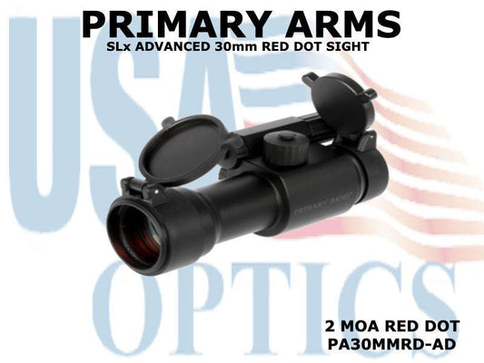 PRIMARY ARMS, PA30MMRD-AD, SLx ADVANCED 30mm RED DOT SIGHT