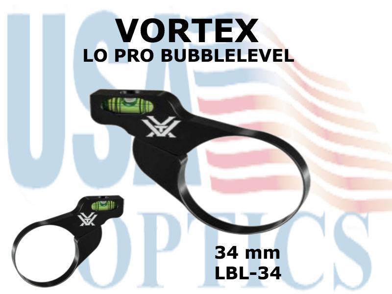 VORTEX, LBL-34, LO PRO BUBBLEVEL 34mm