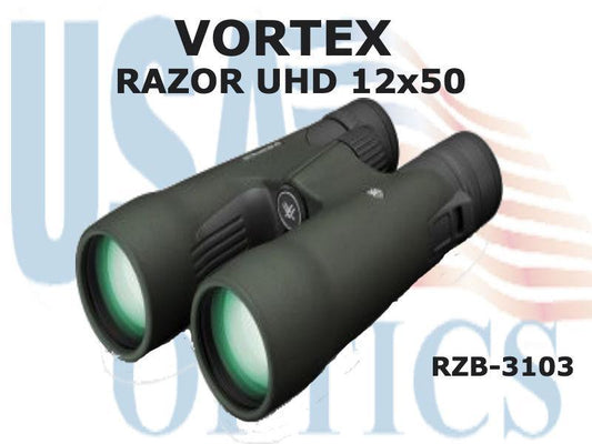 VORTEX, RZB-3103, RAZOR UHD 12x50 BINOCULARS