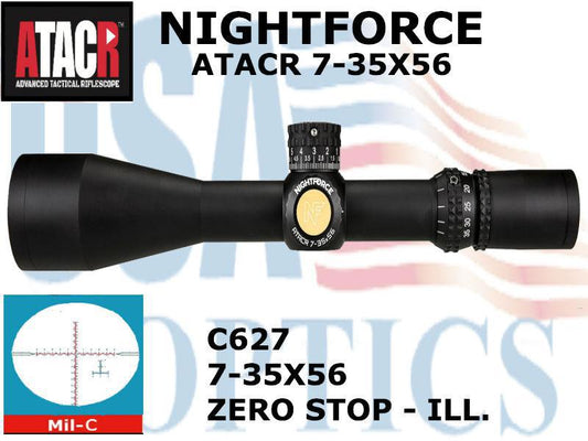 NIGHTFORCE, C627, ATACR 7-35x56 F2 Mil-C