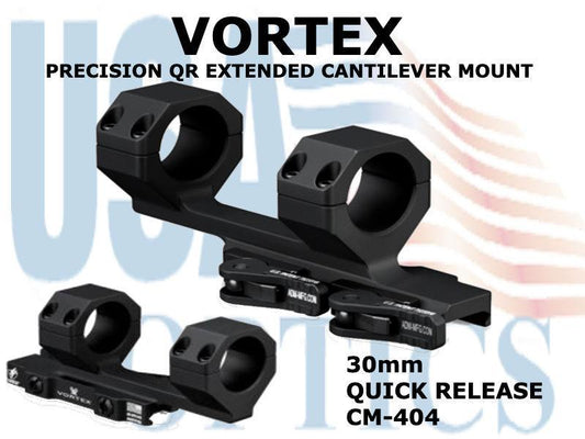 VORTEX, CM-404, PRECISION QR EXTENDED CANTILEVER MOUNT - 30mm 2" offset