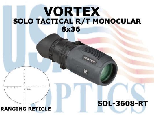 VORTEX, SOL-3608-RT, SOLO R/T MONOCULAR - 8x36