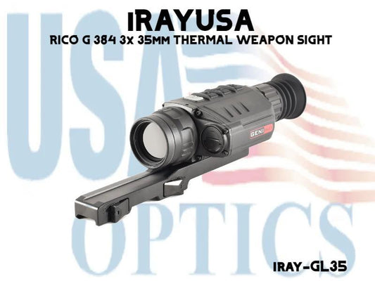 iRAYUSA, IRAY-GL35, RICO G 384 3x 35mm THERMAL WEAPON SIGHT