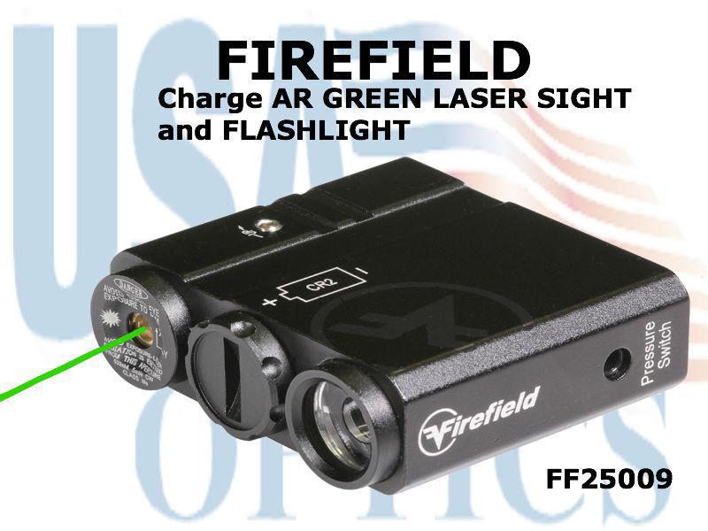 FIREFIELD, FF25009, CHARGE AR GREEN LASER and LIGHT COMBO